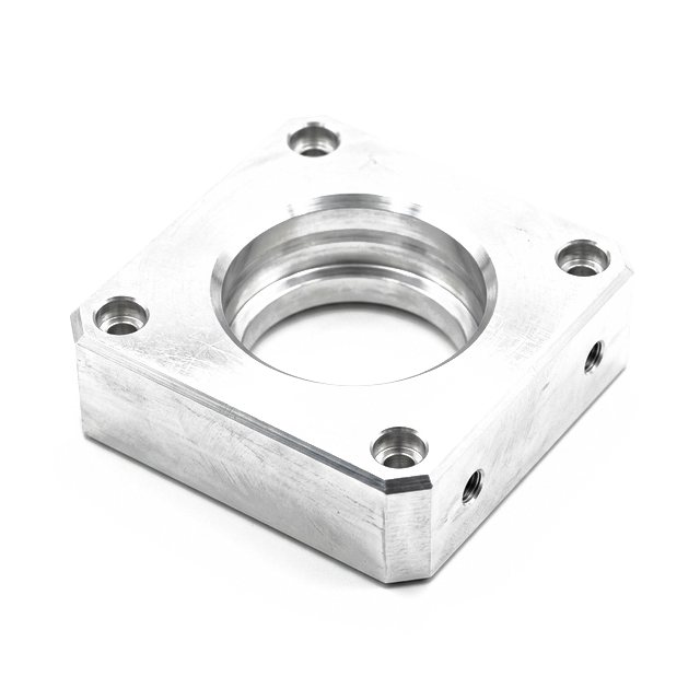 CNC machined aerospace part