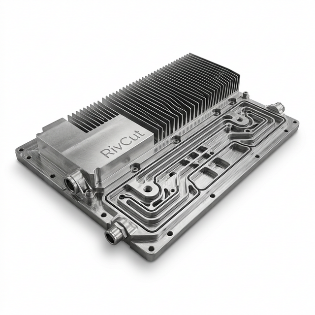 Precision aluminum 6061 component