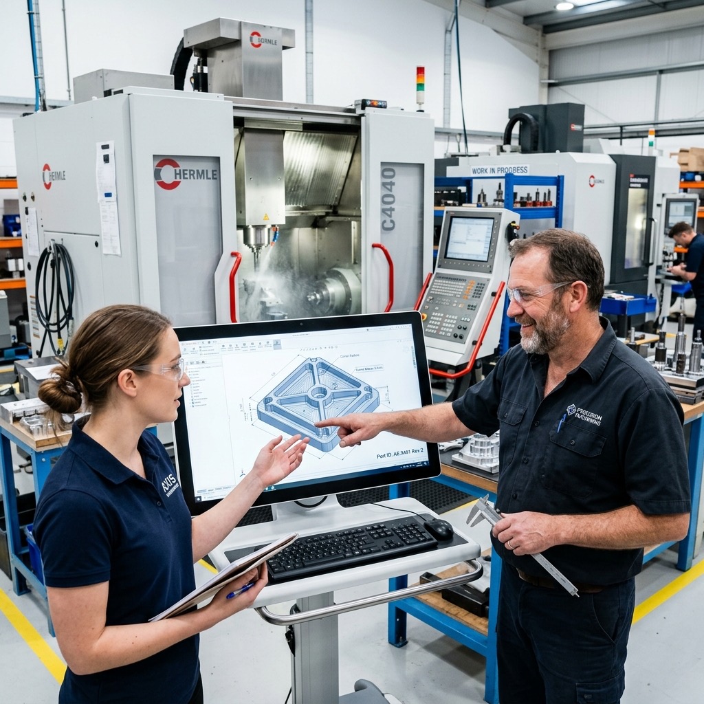 Internal corner radius affects tool size and machine time