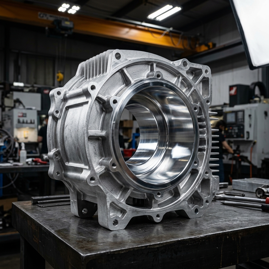Tight tolerance on bearing bores, loose tolerance on cosmetic features