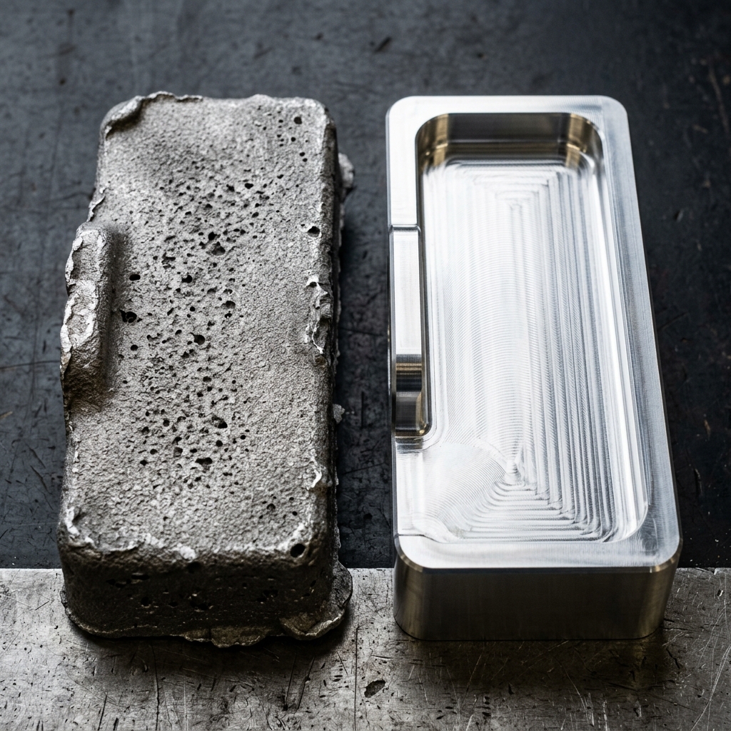 Tolerance ranges achievable by milling, turning, casting and molding