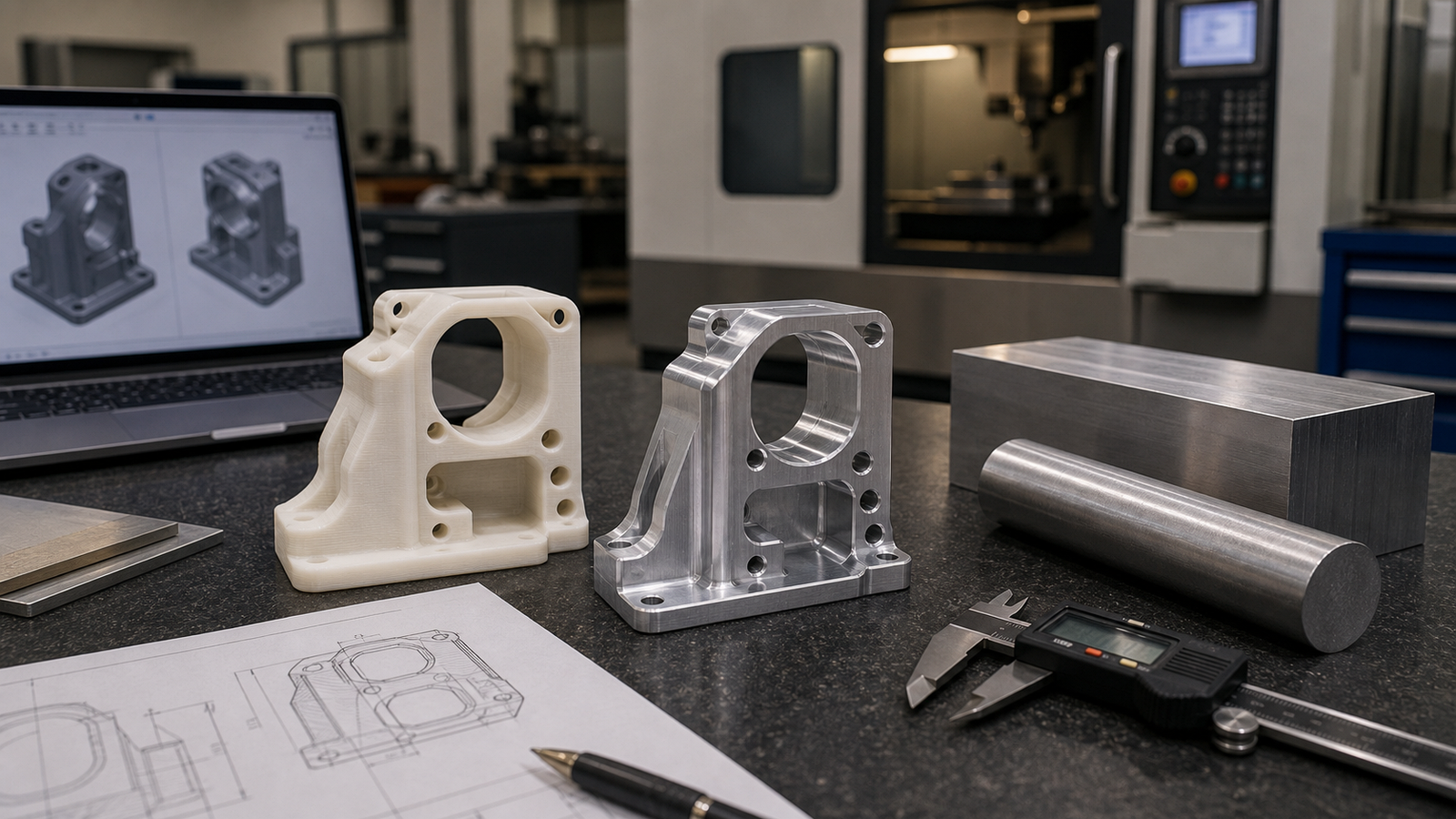 3D Printing vs CNC Prototyping Guide