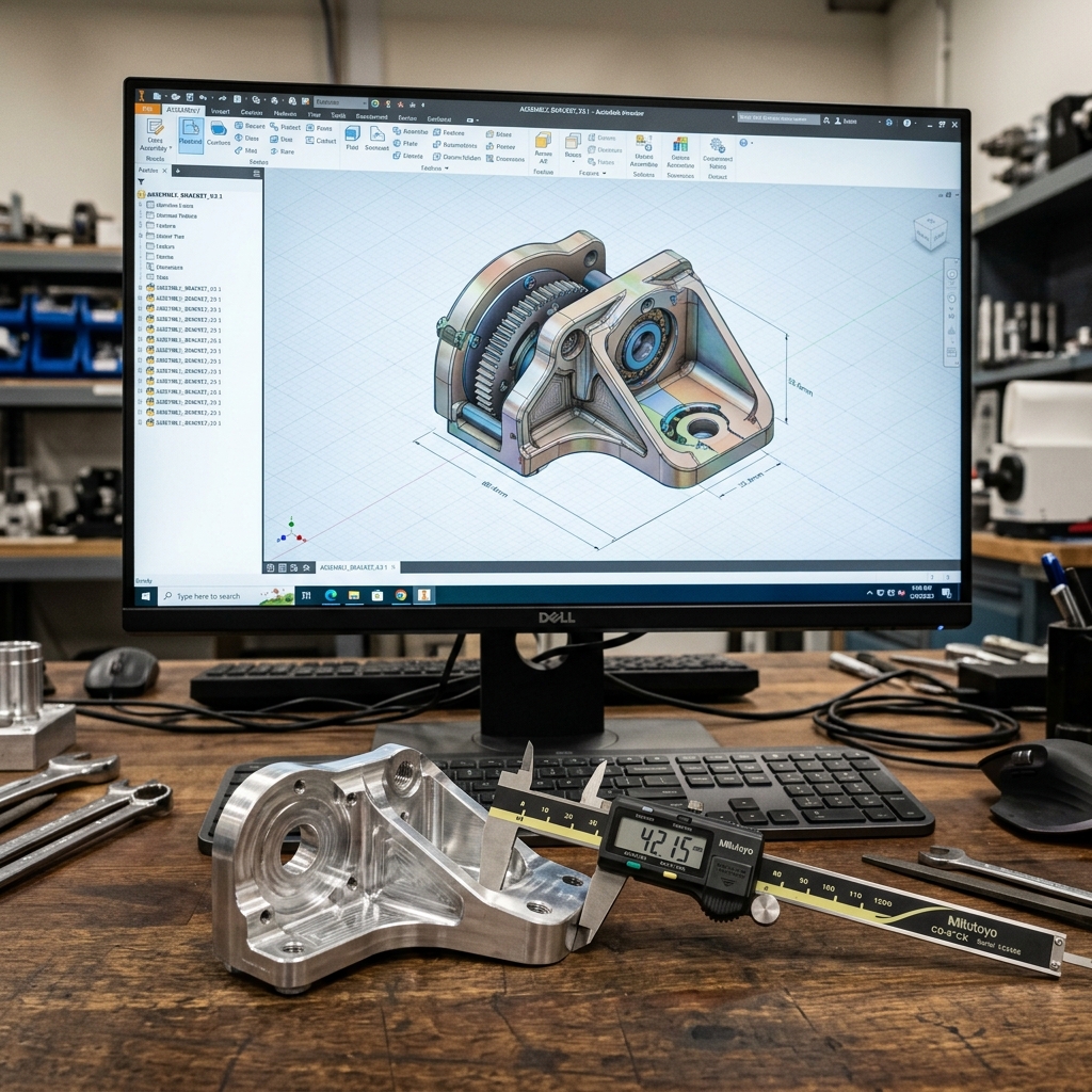 Quick-Turn CNC in the Bay Area: How to Get Parts Fast: Tips for Faster Parts technical illustration
