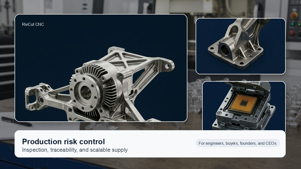 CNC Machining for Robotics: Parts, Materials and Design Tips: Common Robot Parts We Machine technical illustration