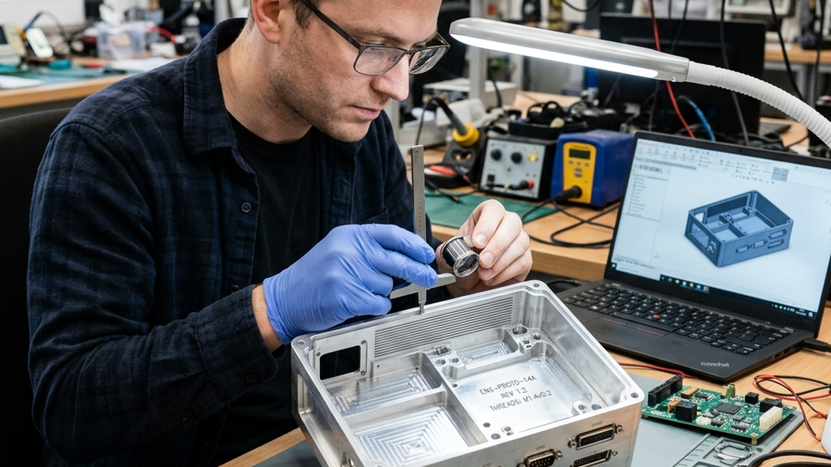 CNC Machining for Silicon Valley Startups: From Prototype to Production: Common Startup Parts technical illustration