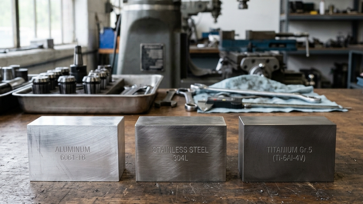 Titanium CNC Machining: What Buyers Need to Know: Why Titanium? technical illustration