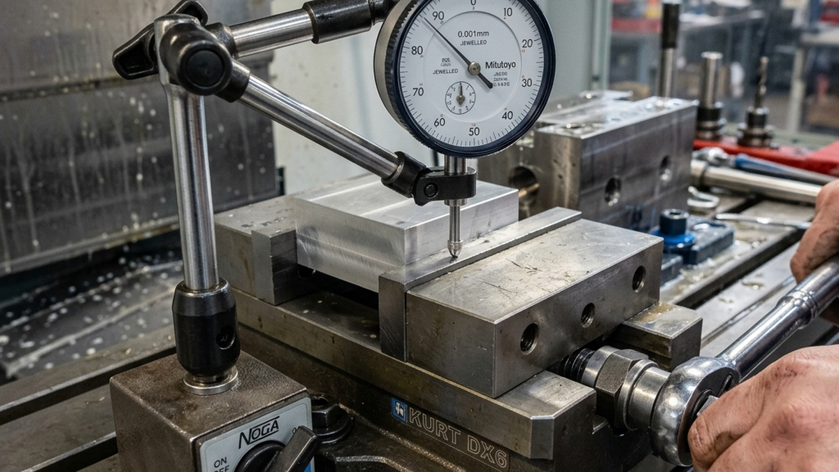 Vise Torque Best Practices for CNC Machining: Why Vise Torque Matters technical illustration