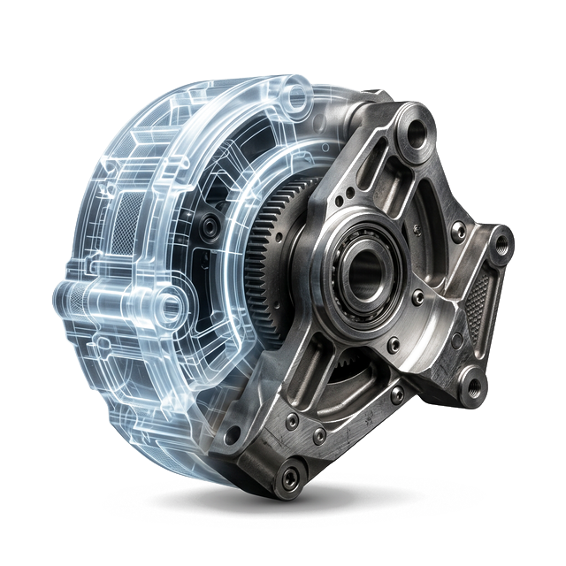 CNC machined vacuum chamber part