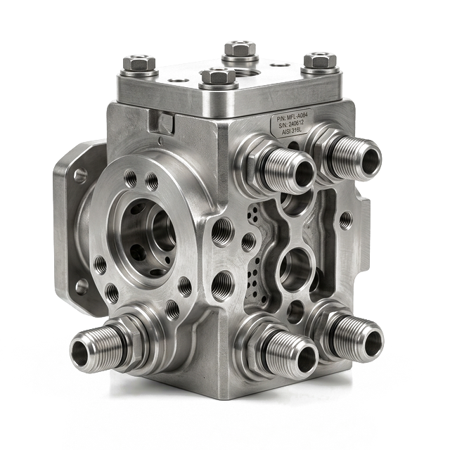 Industrial Steel Manifold