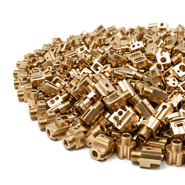 CNC machined batch components