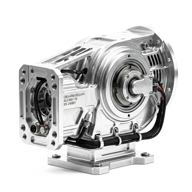 Precision machined robotics component